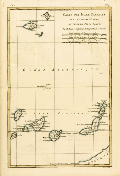 Die Kanarischen Inseln, mit Madeira und Porto Santo, aus 